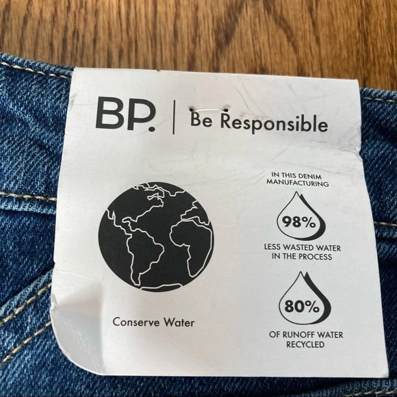 BP Nordstroms "Mom" Cuffed Distressed Jean  Sz: 20 - Picture 3 of 9